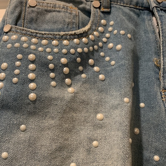 Free Generation blue Jean shorts - Picture 2 of 3